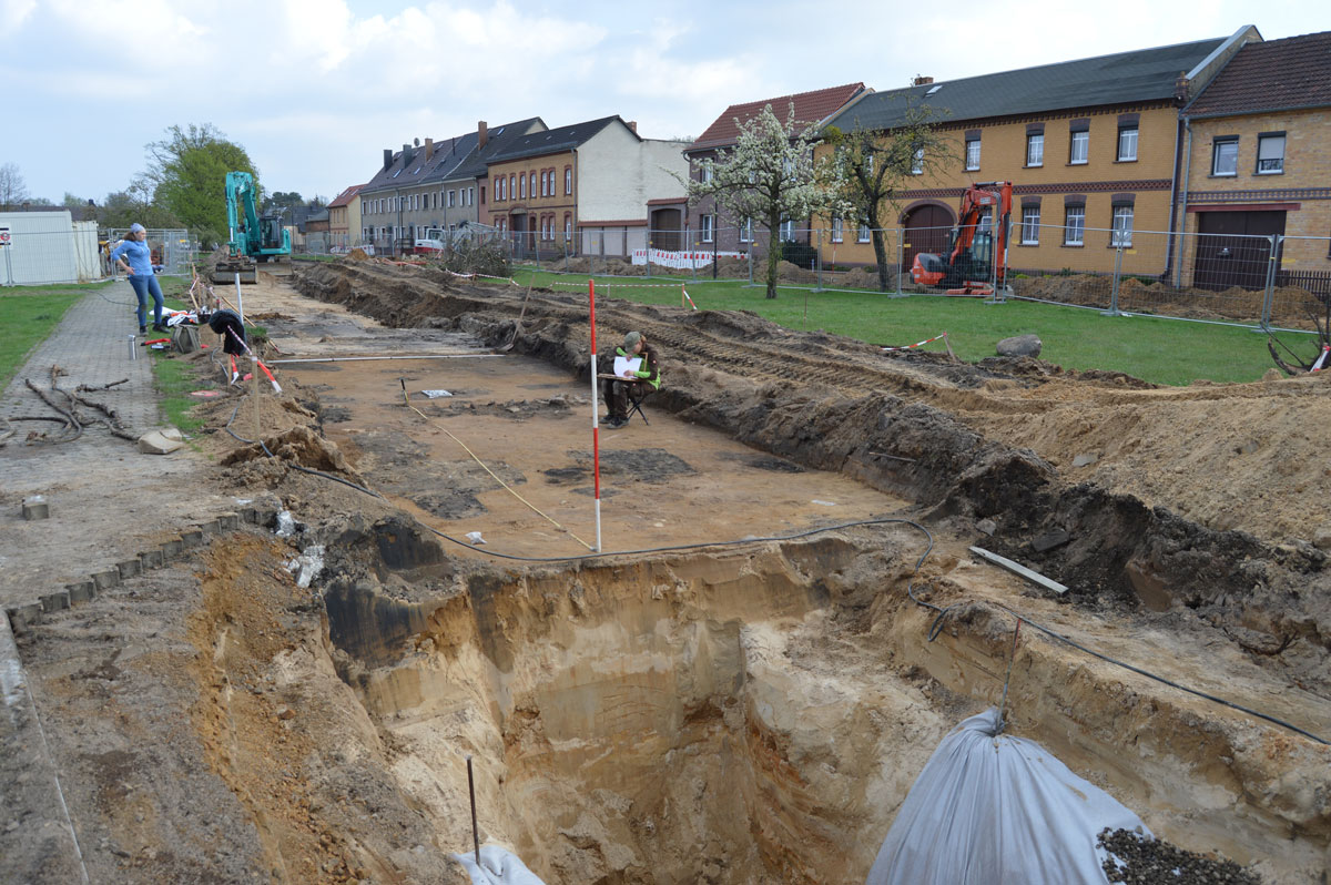 Archäologische Baugrunduntersuchung in der Niederlausitz