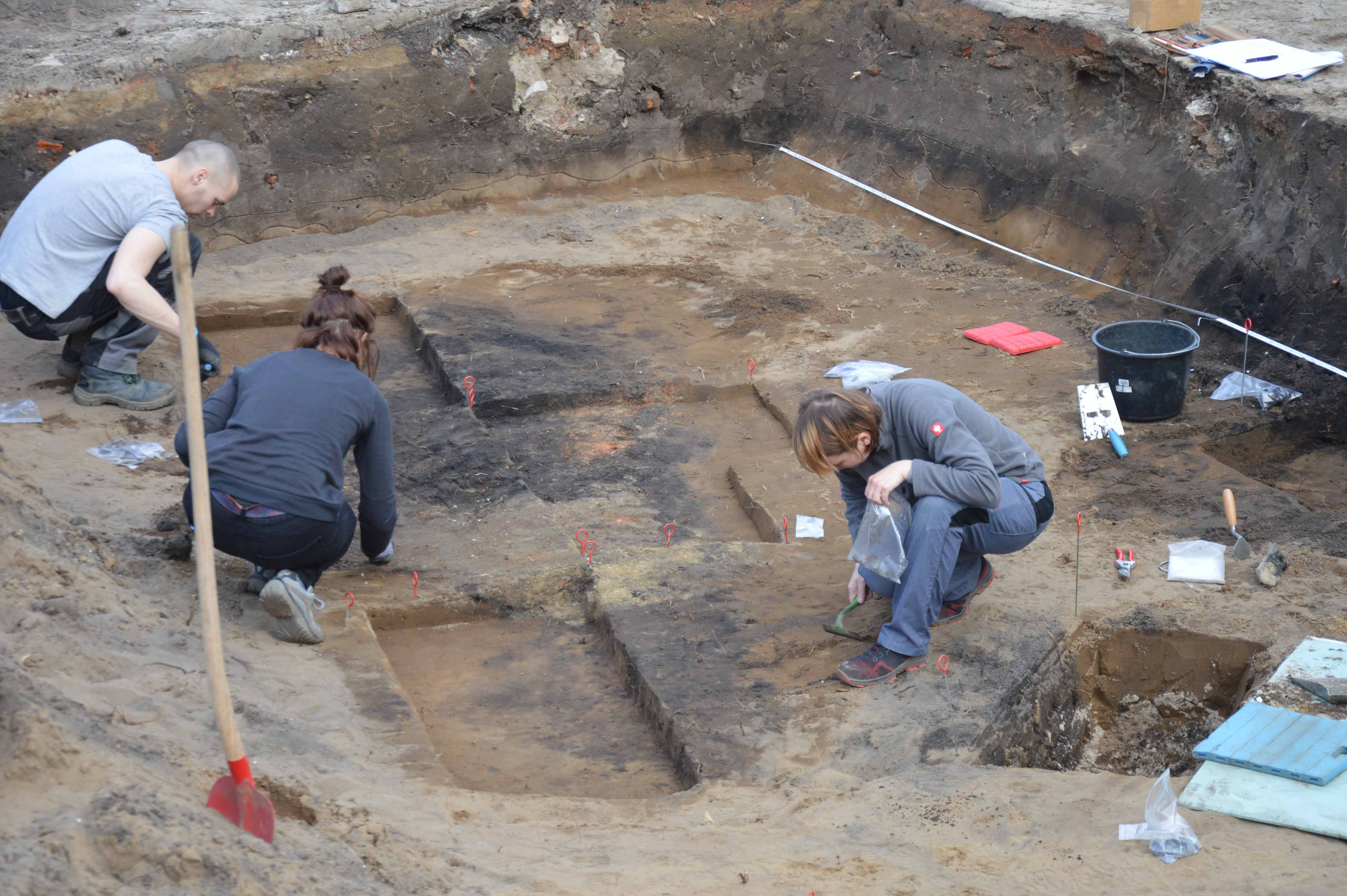 Margarethenhof BRB-Plaue, Archäologische Baugrunduntersuchung