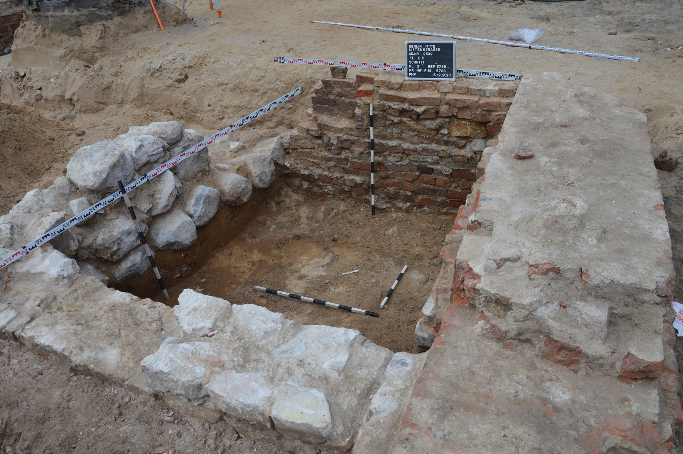 Molkenmarkt Berlin, Archäologische Baugrunduntersuchung