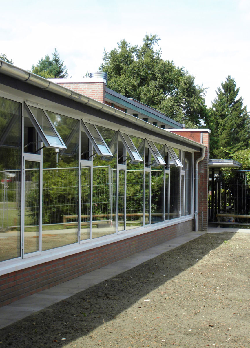 Schule Wesperloh Musiksaal, Pausenhalle